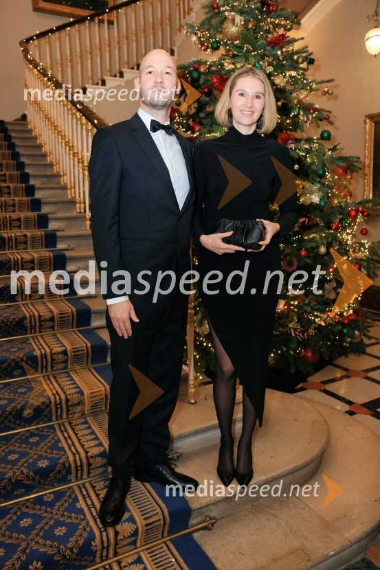  Matevž Kovač, Fenix Outdoor Group;  ... Christmas Gala 2024, dogodek Britansko - slovenske gospodarske zbornice