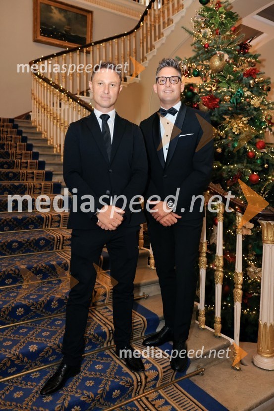  Klemen Tratar, Grain;  Rok Koželj, Gea CollegeChristmas Gala 2024, dogodek Britansko - slovenske gospodarske zbornice