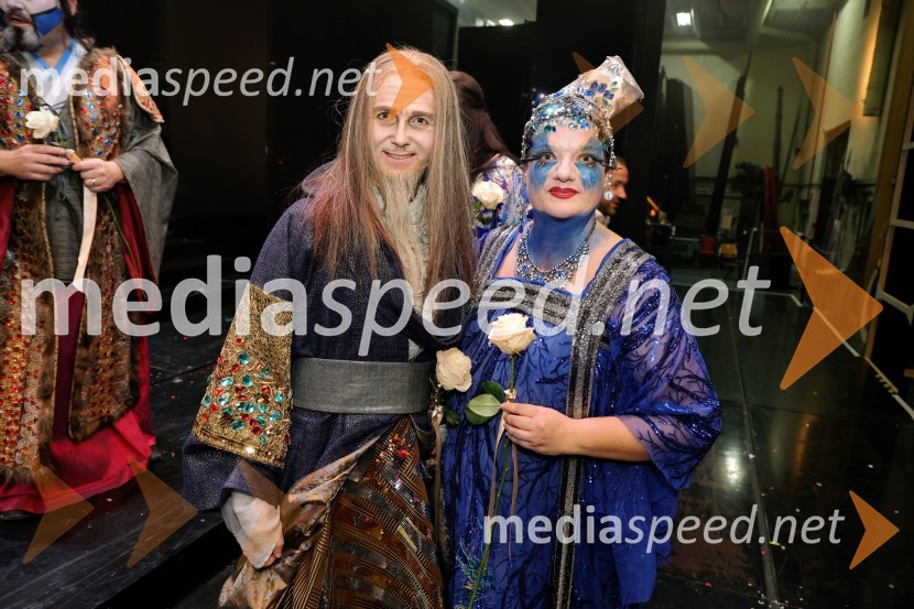  Danilo Kostevšek, operni solist;  Rebeka Lokar, operna pevkaTurandot, opera na odru Slovenskega narodnega gledališča Maribor