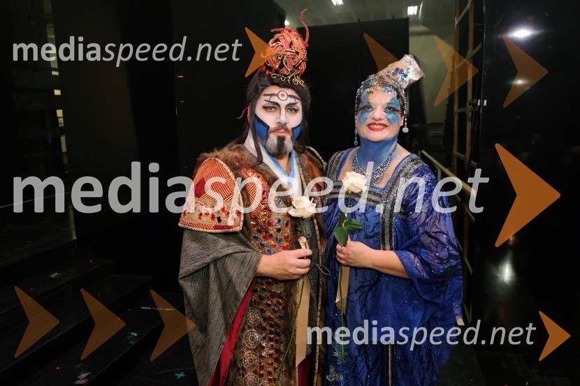  Jaki Jurgec, operni solist;  Rebeka Lokar, operna pevkaTurandot, opera na odru Slovenskega narodnega gledališča Maribor