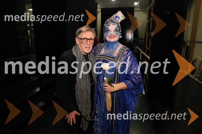  Peter Krajnc, inspicient;  Rebeka Lokar, operna pevkaTurandot, opera na odru Slovenskega narodnega gledališča Maribor