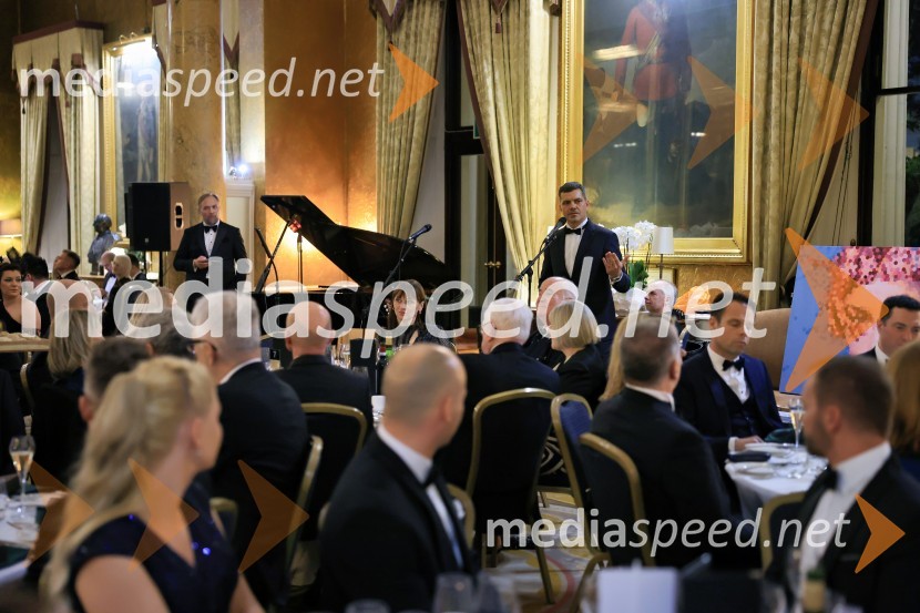  Luka Vesnaver, predsednik Britansko-slovenske gospodarske zbornice in partner v ION AdvisoryChristmas Gala 2024, dogodek Britansko - slovenske gospodarske zbornice