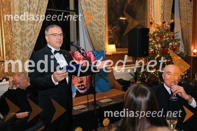  Marko Lotrič, predsednik, Državni svetChristmas Gala 2024, dogodek Britansko - slovenske gospodarske zbornice
