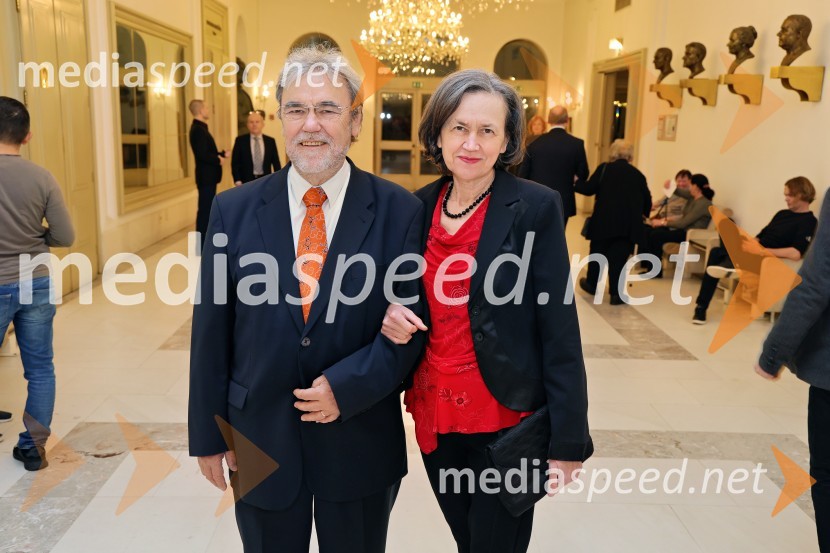 mag. Zdravko Luketič, mestni svetnik MOM, Nova Slovenija – Krščanski demokrati;  Nilda LuketičTurandot, opera na odru Slovenskega narodnega gledališča Maribor