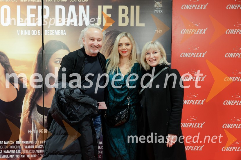  ... ;  Katarina Čas, igralka;  ... Pa tako lep dan je bil, premiera slovenskega filma v Cineplexx Ljubljana