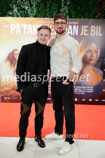  Jure Rajšp, igralec;  Perica Rai, režiserPa tako lep dan je bil, premiera slovenskega filma v Cineplexx Ljubljana