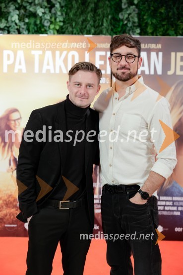  Jure Rajšp, igralec;  Perica Rai, režiserPa tako lep dan je bil, premiera slovenskega filma v Cineplexx Ljubljana