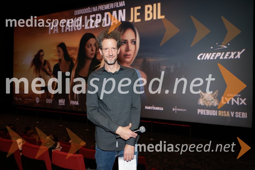  Toni Cahunek, igralec, novinarPa tako lep dan je bil, premiera slovenskega filma v Cineplexx Ljubljana