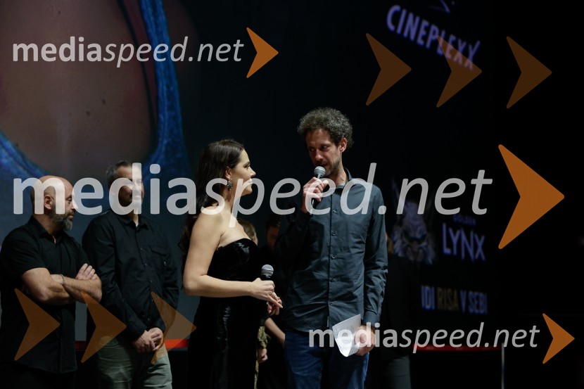  Ula  Furlan, igralka, voditeljica;  Toni Cahunek, igralec, novinarPa tako lep dan je bil, premiera slovenskega filma v Cineplexx Ljubljana