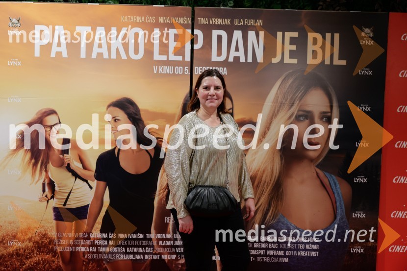  Teja Pelko, novinarkaPa tako lep dan je bil, premiera slovenskega filma v Cineplexx Ljubljana