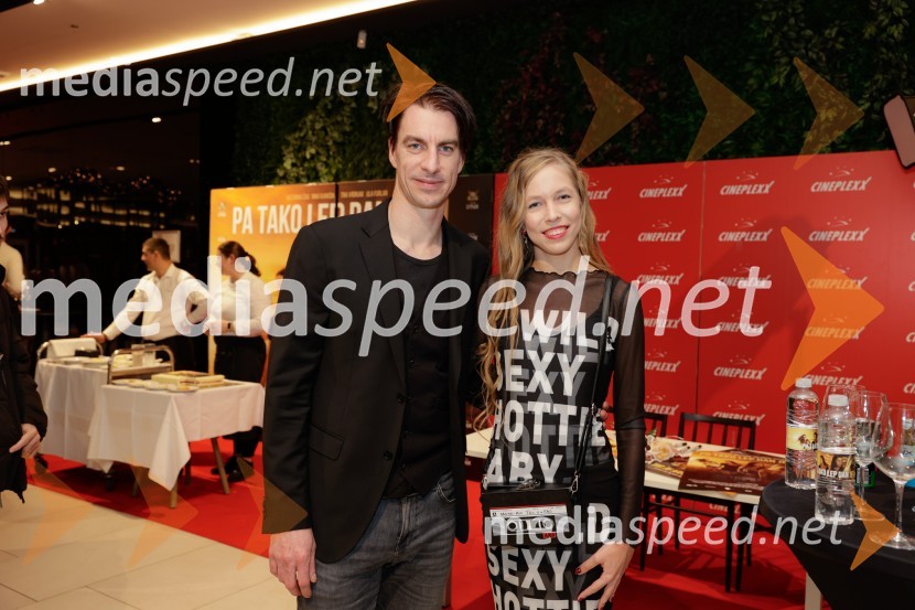  Jure Henigman, igralec;  ... Pa tako lep dan je bil, premiera slovenskega filma v Cineplexx Ljubljana