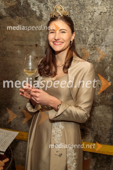  Sanja Ferjančič, 27. Vinska kraljica Slovenije 2024Vinska pot v rovih pod starim Kranjem 2024, sobota 2