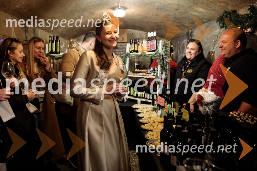  Sanja Ferjančič, 27. Vinska kraljica Slovenije 2024Vinska pot v rovih pod starim Kranjem 2024, sobota 2