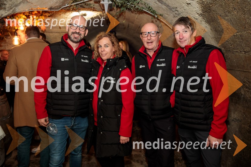  Srečko Štagar, Eventim;  Simona Mohorič, ZTK Kranj;  ... ;  ... Vinska pot v rovih pod starim Kranjem 2024, sobota 2