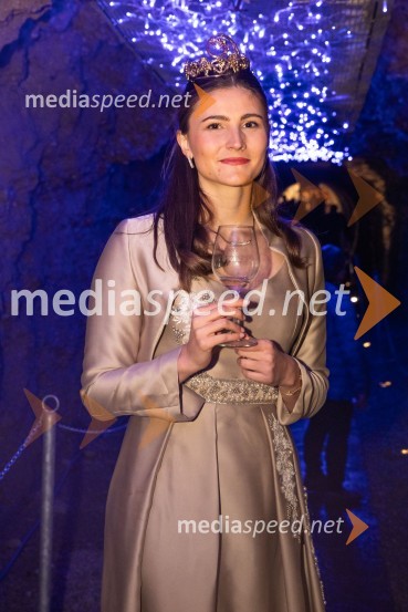  Sanja Ferjančič, 27. Vinska kraljica Slovenije 2024Vinska pot v rovih pod starim Kranjem 2024, sobota 2