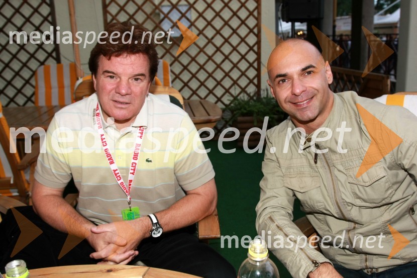 Mišo Hölbl, direktor in lastnik Radia City in Igor Kenda, direktor oglaševalske agencije DCC marketing d.o.o.Dogajanje na 17. Festivalu Lent 2009