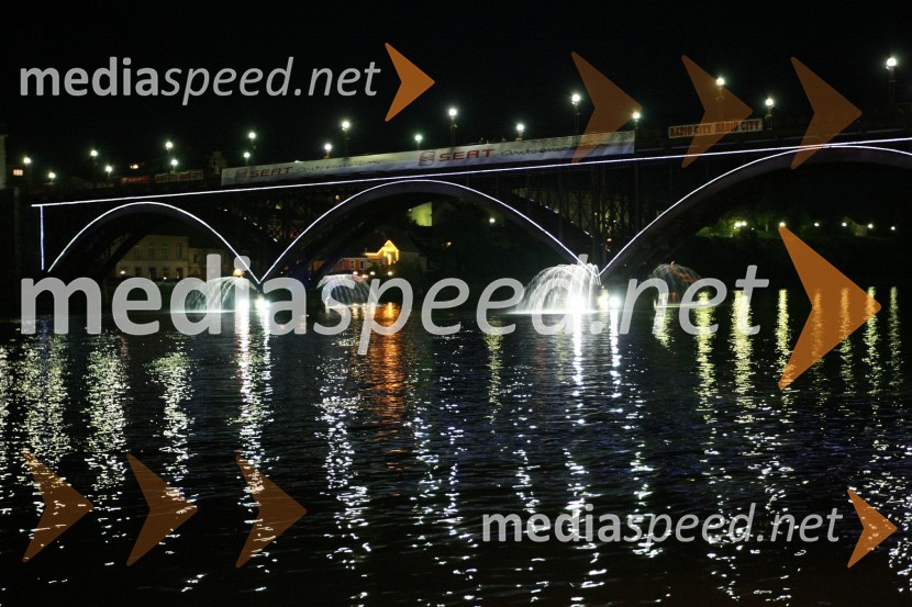 Stari most, MariborDogajanje na 17. Festivalu Lent 2009
