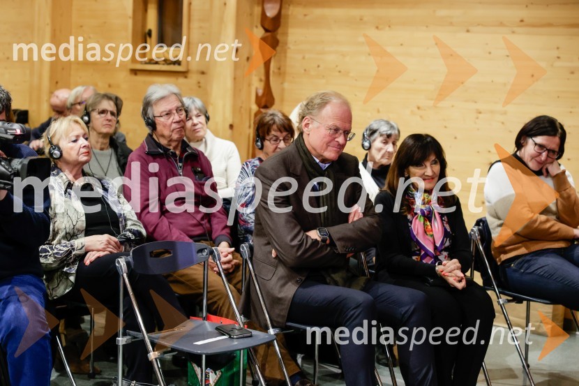  Janez  Škrabec, direktor Riko d.o.o.; Prof. dr. Marjeta Zorc, dr. med., Kardiološka ordinacija MedicorMsgr. Jean-Marie Antoine Joseph Speich, gost v skednju Škrabčeve domačije