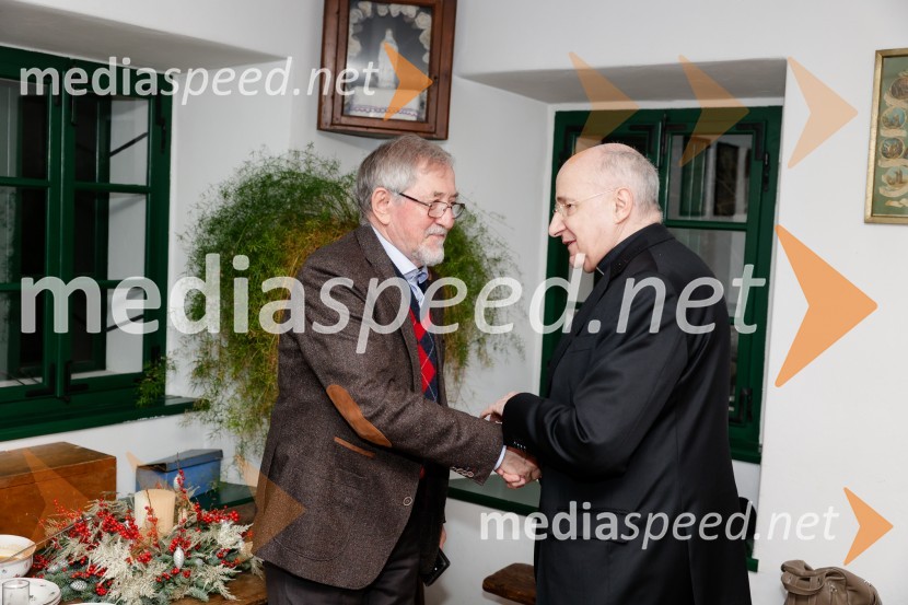 Msgr. Jean-Marie Antoine Joseph Speich, apostolski nuncij;  ... Msgr. Jean-Marie Antoine Joseph Speich, gost v skednju Škrabčeve domačije