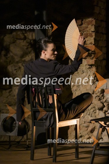  Urška Centa, plesalka flamenkaNa pragu nevidnega, predstava ob jubileju Lutkovnega gledališča Maribor