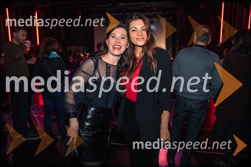  Petra Marc, novinarka, RTV Slovenija;  Tjaša Perko, kaskaderka in blogerkaIzštekanih 10: Elevators z Big Bandom RTV Slovenija in gosti