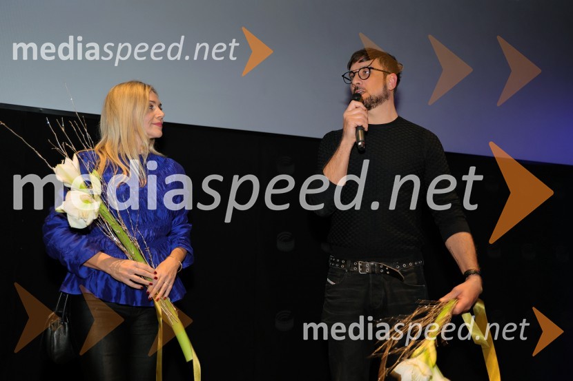  Katarina Čas, igralka;  Perica Rai, režiserPremiera filma Pa tako lep dan je bil s Katarino Čas v Mariboxu