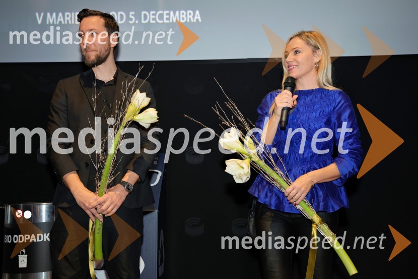  Tamir Gostiša, producent in glasbenik;  Katarina Čas, igralkaPremiera filma Pa tako lep dan je bil s Katarino Čas v Mariboxu