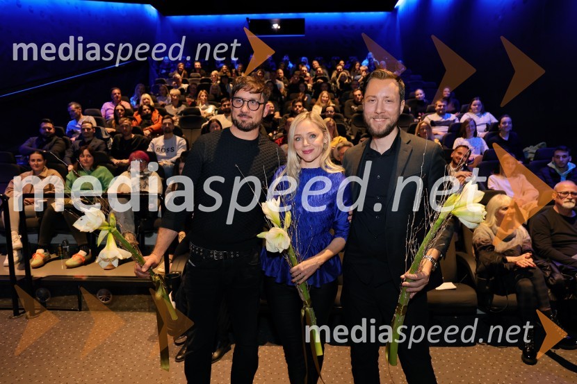  Perica Rai, režiser;  Katarina Čas, igralka;  Tamir Gostiša, producent in glasbenikPremiera filma Pa tako lep dan je bil s Katarino Čas v Mariboxu