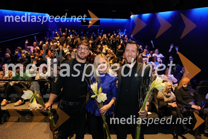  Perica Rai, režiser;  Katarina Čas, igralka;  Tamir Gostiša, producent in glasbenikPremiera filma Pa tako lep dan je bil s Katarino Čas v Mariboxu