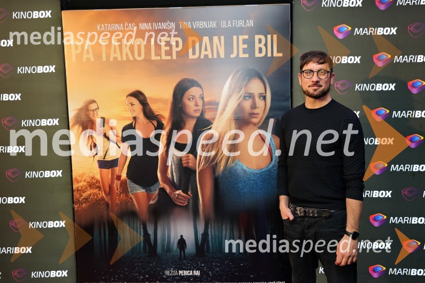 Perica Rai, režiserPremiera filma Pa tako lep dan je bil s Katarino Čas v Mariboxu