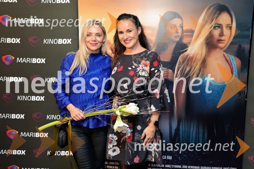  Katarina Čas, igralka;  ... Premiera filma Pa tako lep dan je bil s Katarino Čas v Mariboxu
