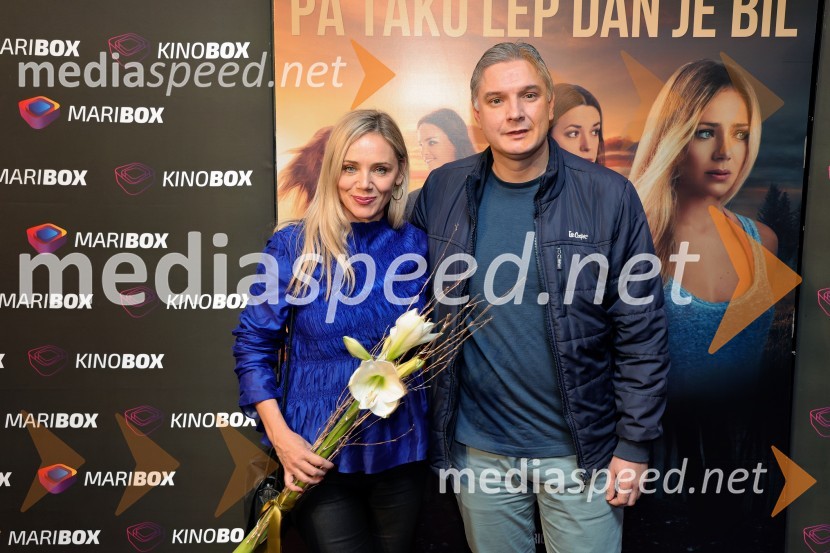  Katarina Čas, igralka;  ... Premiera filma Pa tako lep dan je bil s Katarino Čas v Mariboxu