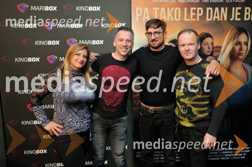  ... ;  ... ;  Perica Rai, režiser;  ... Premiera filma Pa tako lep dan je bil s Katarino Čas v Mariboxu