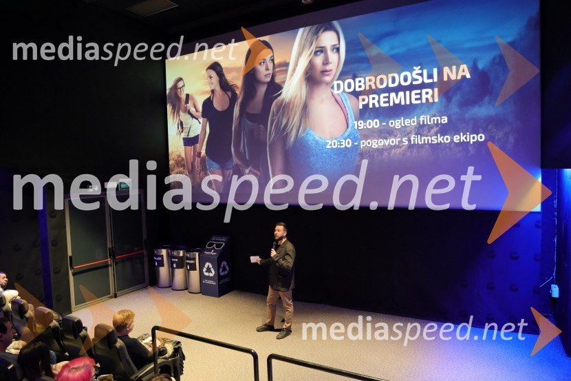  Denis Bende Živčec, novinar, VečerPremiera filma Pa tako lep dan je bil s Katarino Čas v Mariboxu