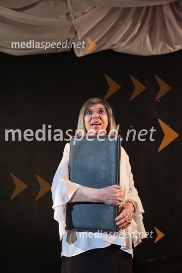  Svetlana Makarovič, pisateljicaPodelitev plakete ob Prešernovi nagradi Svetlani Makarovič