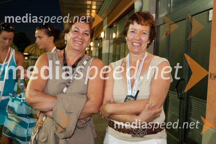 Marjeta Bizjak in Vesna DaneuSlovenia open 2009, teniški turnir