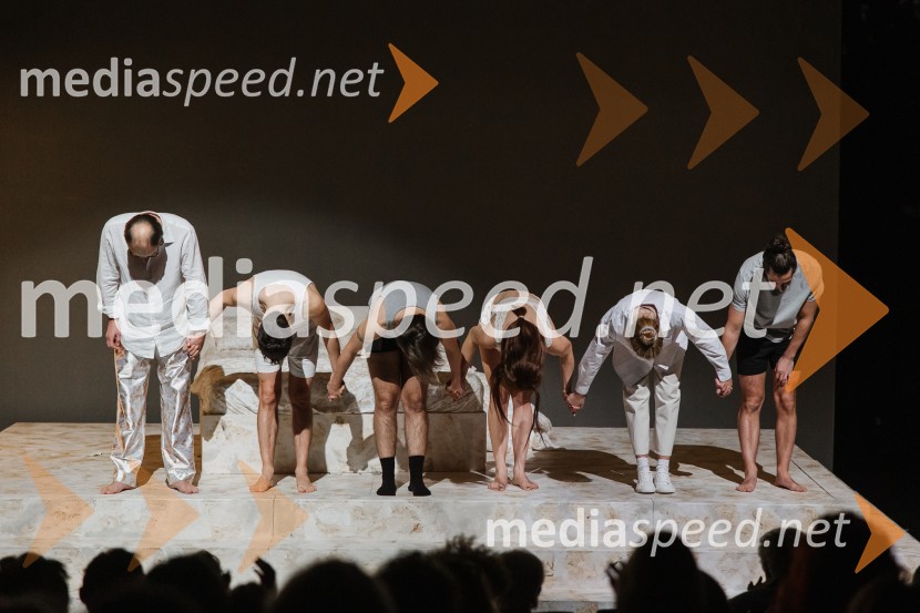  Blaž Valič, igralec;  Andrej Zalesjak, igralec;  Jure Kopušar, igralec;  Medea Novak, igralka;  Ivana Percan Kodarin, igralka;  Žiga Udir, igralecPogovori po seksu, premiera komične drame v SNG Nova Gorica