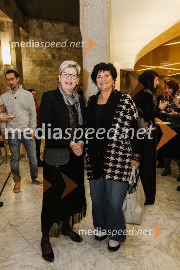  Mirjam Drnovšček, direktorica, SNG Nova Gorica;  Mojca Jan Zoran, vodja sektorja za umetnost, Ministrstvo za kulturoPogovori po seksu, premiera komične drame v SNG Nova Gorica