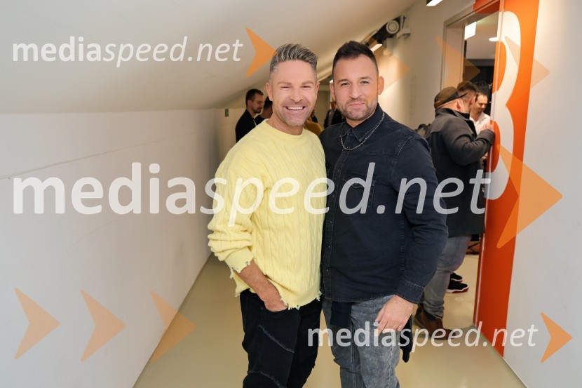  Sebastian Podgornik, pevec in plesalec;  Marko Popovič - Mark, skupina Game OverTradicionalni Silvestrski pozdrav v Mariboru