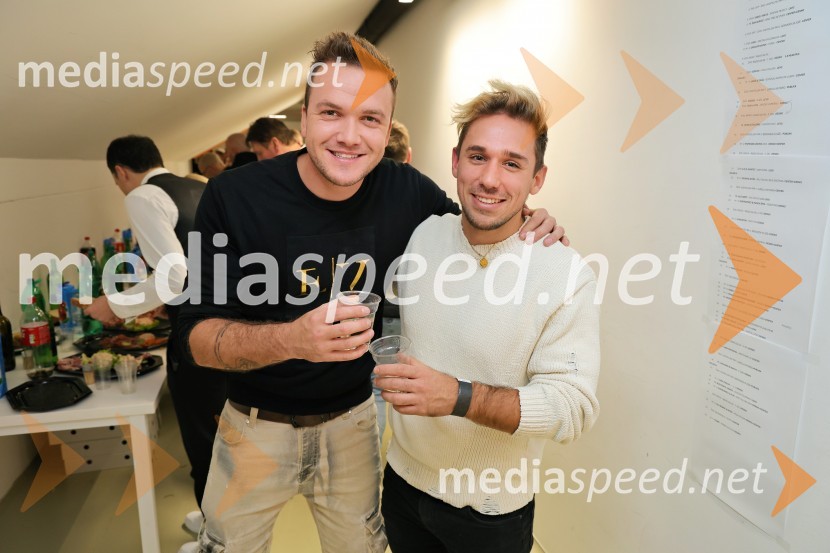  Luka Basi, pevec;  Rok Piletič, BQLTradicionalni Silvestrski pozdrav v Mariboru