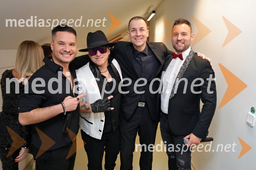  Denis  Vučak- Deniss, skupina Game Over;  Štefan  Čamič - Steffanio, skupina Game Over;  Matevž Greifoner;  Marko Popovič - Mark, skupina Game OverTradicionalni Silvestrski pozdrav v Mariboru