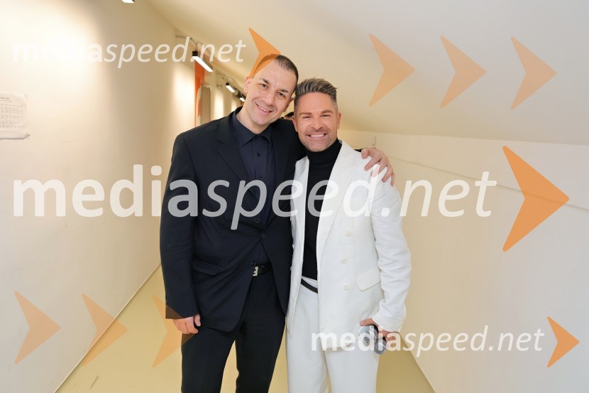  Matevž Greifoner;  Sebastian Podgornik, pevec in plesalecTradicionalni Silvestrski pozdrav v Mariboru