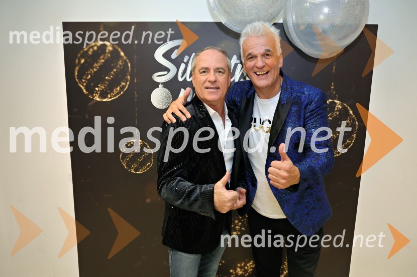  VIli Resnik, pevec;  Reno Čibej, pevec, skupina KingstonTradicionalni Silvestrski pozdrav v Mariboru