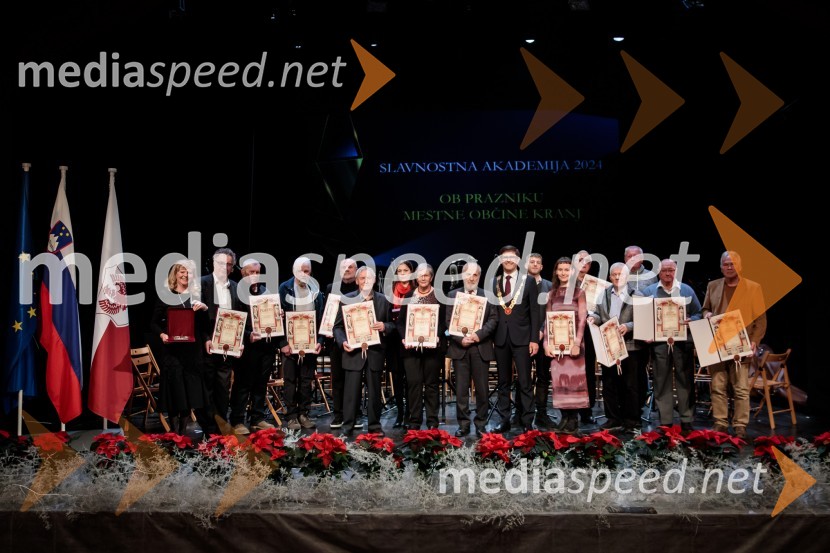 Župan Kranja ob občinskem prazniku podelil priznanja