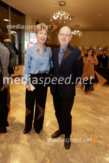  Vesna Jurca Tadel, ravnateljice SNG Drama Ljubljana;  Boštjan TadelTa veseli dan ali Matiček se ženi, premiera v MGL