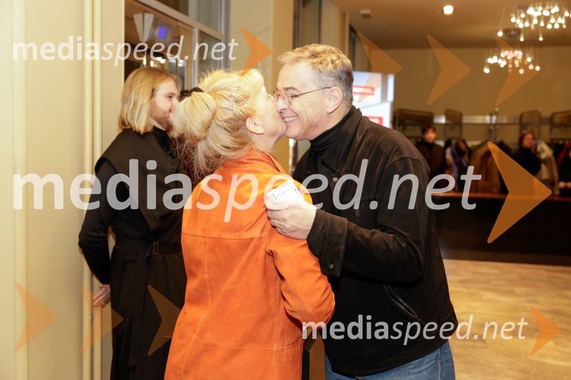  Barbara Hieng Samobor, direktorica in umetniška vodja MGL;   Igor  Samobor, igralecTa veseli dan ali Matiček se ženi, premiera v MGL