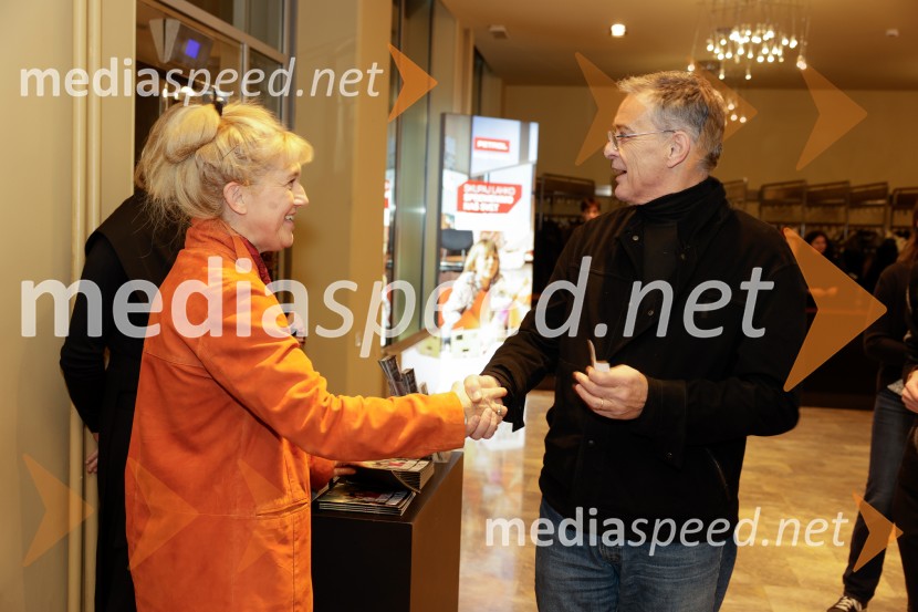  Barbara Hieng Samobor, direktorica in umetniška vodja MGL;   Igor  Samobor, igralecTa veseli dan ali Matiček se ženi, premiera v MGL