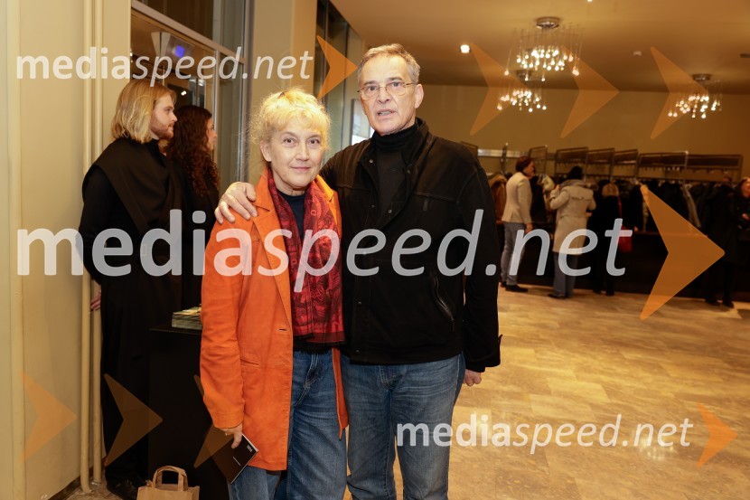  Barbara Hieng Samobor, direktorica in umetniška vodja MGL;   Igor  Samobor, igralecTa veseli dan ali Matiček se ženi, premiera v MGL