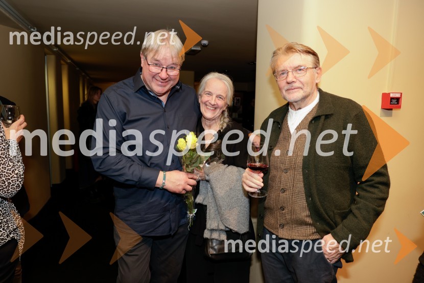  Jožef  Ropoša, igralec;  Metka Hribar;  Zvone Hribar, igralecTa veseli dan ali Matiček se ženi, premiera v MGL