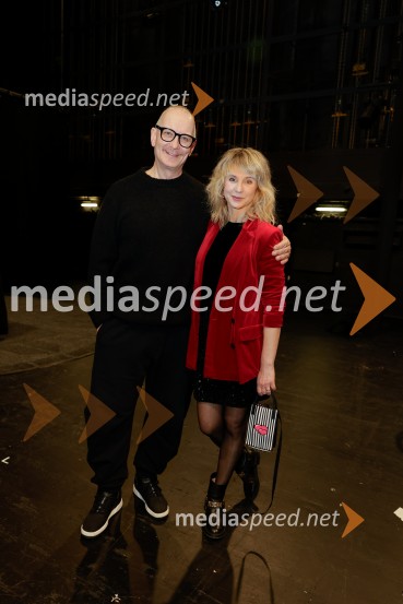  Uroš Smolej, igralec;  Iva Krajnc Bagola, igralkaTa veseli dan ali Matiček se ženi, premiera v MGL